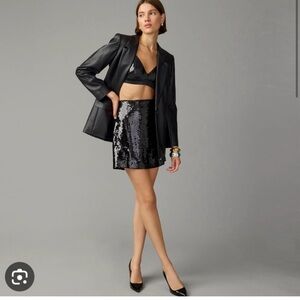 Jcrew collection Mini Sequin Skirt size 8 NWTZ